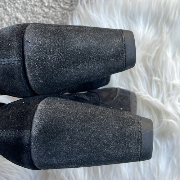Vagabond Suede Wedge Zip up Booties EUC - Picture 7 of 15